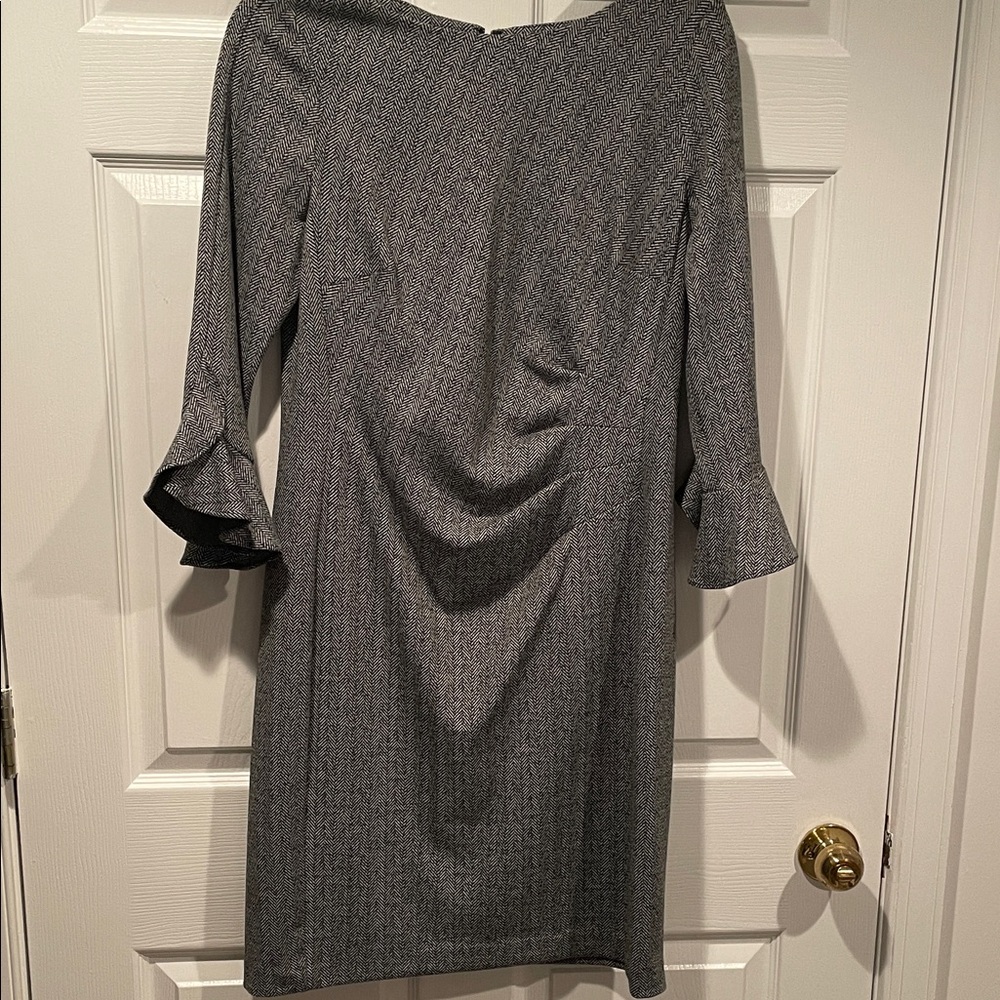 Elegant houndstooth Women's Dress
